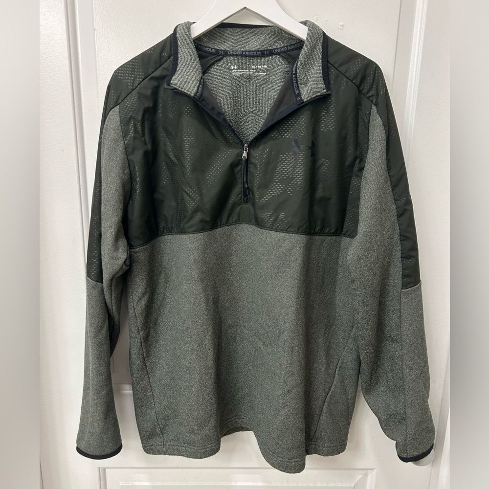 Under Armour XL Quarter Zip Pullover Athletic Outdoors Hiking Camping Fall